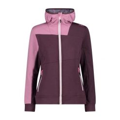 Bluza damska z kapturem CMP. Czerwone bluzy damskie CMP, bez wzorów, sportowe, bez ramiączek, z kapturem. Za 169.99 zł.