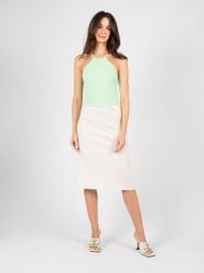 Patrizia Pepe Spódnica | 8G0290/K031 | Kobieta | Biały. Białe spódnice damskie Patrizia Pepe, na co dzień, bez wzorów, z dzianiny, eleganckie, dopasowane. W wyprzedaży za 389.00 zł.