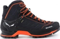 Buty trekkingowe męskie Salewa Trainer Mid GTX czarne r. 44. Czarne trekkingi męskie Salewa, bez zapięcia. Za 938.99 zł.