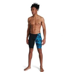 Spodenki kąpielówki męskie Speedo Allover V Jammer. Czarne kąpielówki męskie Speedo, m, bez wzorów. Za 244.77 zł.