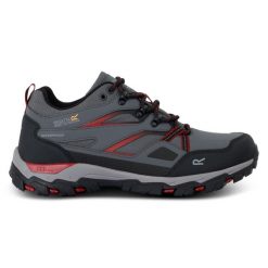 Buty trekkingowe męskie Holcombe 3 niskie. Czerwone buty zimowe męskie Regatta, bez wzorów, z syntetyku, bez obcasa, bez zapięcia. W wyprzedaży za 249.99 zł.