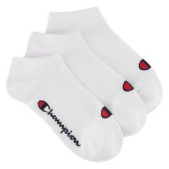 Skarpetki Do Kostek Męskie WW001 3pak. Białe skarpety męskie Champion, bez wzorów. Za 63.99 zł.
