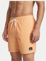 Quiksilver Szorty kąpielowe Everyday Deluxe EQYJV04101 Pomarańczowy Regular Fit. Brązowe szorty męskie Quiksilver, bez wzorów, z syntetyku. Za 120.99 zł.