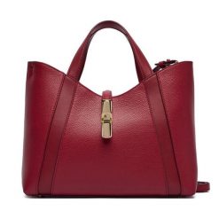Torebka Furla. Czerwone torebki do ręki damskie Furla, bez wzorów, bez dodatków. Za 1,369.00 zł.