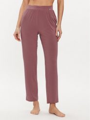 Calvin Klein Underwear Spodnie dresowe 000QS7145E Różowy Relaxed Fit. Czerwone spodnie dresowe damskie Calvin Klein Underwear, bez wzorów, z dresówki. Za 229.99 zł.