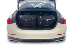 Torby Do Bagażnika Mercedes-Benz E Limousine 2023+ 5Szt Kjust. Czarne torby podróżne damskie KJUST, bez wzorów, z kauczuku. Za 1,642.00 zł.