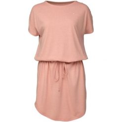 Damska sukienka Loap Bugatela Pnk Pink. Brązowe sukienki damskie LOOP, xl, bez wzorów, z materiału, sportowe, bez kołnierzyka, bez ramiączek, sportowe. Za 182.99 zł.