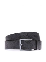 Guess Pasek Męski BM7781 P3435 Czarny. Czarne paski męskie Guess, ze skóry. Za 179.99 zł.