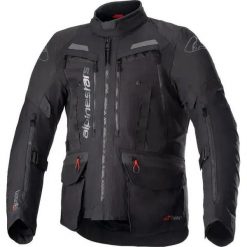 Kurtka motocyklowa Alpinestars Bogota Pro Drystar. Czarne kurtki męskie Alpinestars, l, bez wzorów, z poliamidu, bez kaptura. Za 2,068.00 zł.
