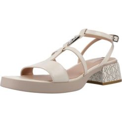 Sandały LIU-JO INES Beżowy. Brązowe sandały damskie Liu Jo, bez wzorów, ze skóry, bez obcasa, bez zapięcia. Za 479.99 zł.