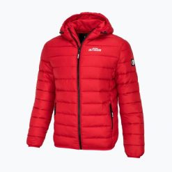 Kurtka zimowa męska Octagon Legion Florida. Czerwone kurtki męskie OCTAGON, na zimę, l, bez wzorów, z materiału, eleganckie, bez kaptura. Za 289.99 zł.