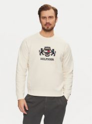 Tommy Hilfiger Bluza Icon MW0MW38349 Écru Regular Fit. Bluzy męskie Tommy Hilfiger, l, bez wzorów, z bawełny, bez ramiączek, bez kaptura. Za 339.99 zł.