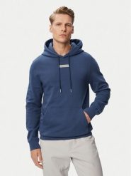 Calvin Klein Bluza LV04RG276G Granatowy Regular Fit. Niebieskie bluzy męskie Calvin Klein, m, bez wzorów, z bawełny, bez ramiączek, bez kaptura. Za 409.99 zł.