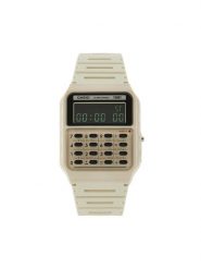 Casio Zegarek Vintage CA-53WB-8BEF Écru. Cyfrowe zegarki damskie Casio. Za 219.99 zł.