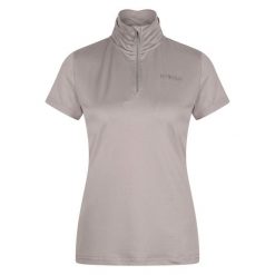 Damska koszulka do jazdy konnej HV Polo Lumiere. Szare bluzki damskie HV POLO, bez wzorów, sportowe, bez kołnierzyka, bez ramiączek. Za 251.50 zł.