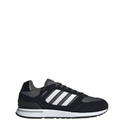 Run 80s Shoes. Białe obuwie sportowe damskie Adidas, bez wzorów, z gumy, bez zapięcia. W wyprzedaży za 301.55 zł.