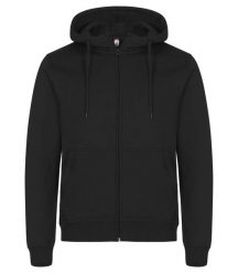 Clique Miami Hoody Full Zip bluza z zamkiem z bawełnianej mieszanki – Black. Czarne bluzy damskie CLIQUE, xs, bez wzorów, z bawełny, bez ramiączek, z kapturem. Za 192.91 zł.
