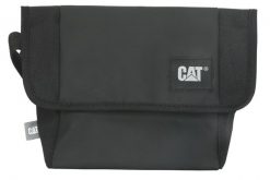 Torba sportowa unisex Caterpillar Detroit Courier Bag pojemność 3 L. Czarne torby sportowe męskie CATERPILLAR, bez wzorów, z materiału. Za 89.99 zł.