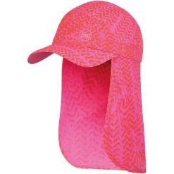 Czapka z daszkiem BUFF BIMINI CAP KUMKARA. Czerwone czapki damskie Buff, bez wzorów, sportowe. W wyprzedaży za 76.93 zł.
