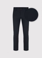 PAKO LORENTE - Czarne spodnie casual. Czarne spodnie materiałowe męskie Pako Lorente, bez wzorów, z bawełny. Za 299.99 zł.