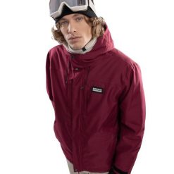 Kurtka snowboardowa męska W4 Vostock. Brązowe kurtki męskie SIROKO, na zimę, l, bez wzorów, z materiału, z kapturem. Za 510.00 zł.