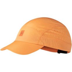 Czapka z daszkiem BUFF SPEED CAP SOLID. Brązowe czapki damskie Buff, bez wzorów, z materiału, wakacyjne. Za 83.99 zł.