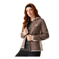 Damska Bluza Polarowa Kemilia. Zielone bluzy damskie Regatta, na zimę, bez wzorów, z polaru, sportowe, bez ramiączek, bez kaptura. Za 101.99 zł.