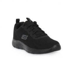 Buty sportowe Sneakersy męskie, Skechers Summits-Torre. Czarne buty sportowe męskie Skechers, bez wzorów, bez zapięcia, trekkingowe. Za 288.00 zł.