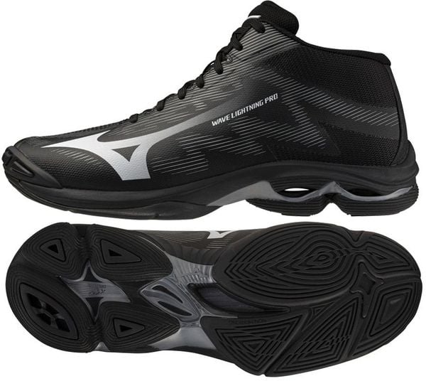 Mizuno Buty WAVE LIGHTNING PRO MID (V1GA266582). Buty sportowe męskie Mizuno, bez wzorów, bez zapięcia. Za 368.95 zł.