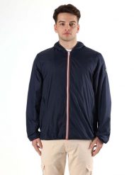 Kurtka z kaptur na co dzień na siłownię. Niebieskie kurtki męskie LEONE 1947 APPAREL, m, bez wzorów, bez kaptura. Za 210.46 zł.