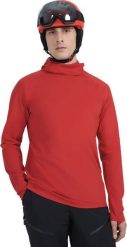 4f Bluza termoaktywna męska 4F M100 czerwona 4FWAW25UBRUM100 61S XL. Czerwone bluzy męskie 4F, m, bez wzorów, bez ramiączek, bez kaptura. Za 185.63 zł.