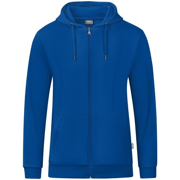Kurtka Jako Organic. Niebieskie kurtki męskie Jako, m, bez wzorów, z bawełny, biznesowe, z kapturem. Za 290.10 zł.