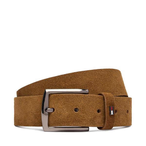 Pasek Tommy Hilfiger. Brązowe paski męskie Tommy Hilfiger. Za 209.99 zł.