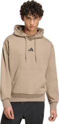 Adidas Bluza męska adidas Essentials Feelcozy beżowa KF2364 S. Brązowe bluzy męskie Adidas, m, bez wzorów, bez ramiączek, bez kaptura. Za 236.51 zł.