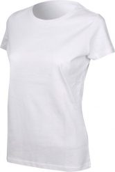 Promostars Koszulka damska Lpp 22160 biała r. XL+ (22160). Białe bluzki damskie Promostars, xl, bez wzorów, bez kołnierzyka, bez ramiączek. Za 29.25 zł.
