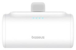 Baseus Compact 5000mAh 20W USB-C biały. Białe powerbanki . Za 74.90 zł.