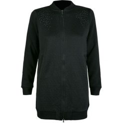 Bluza DEHA. Czarne bluzy damskie Deha, na jesień, bez wzorów, bez ramiączek, bez kaptura. W wyprzedaży za 180.00 zł.