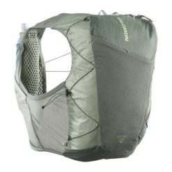 Plecak Active Skin 12L. Zielone plecaki męskie Salomon, bez wzorów, z elastanu. Za 742.99 zł.