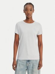 BOSS T-Shirt C_Elove_4 50559077 Niebieski Slim Fit. Niebieskie t-shirty damskie Boss, s, bez wzorów, z bawełny, bez kołnierzyka, bez ramiączek. Za 229.99 zł.