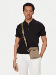 HUGO Saszetka Everett 50563508 Brązowy jasny. Brązowe torby na ramię męskie Hugo, z materiału. Za 379.99 zł.