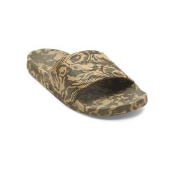 Sandały dla Mężczyzn DOCKYARD. Zielone sandały męskie Quiksilver, bez wzorów, z syntetyku, bez zapięcia. Za 159.99 zł.