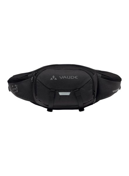 Nerka rowerowa Vaude Moab Hip Pack 3 - black. Czarne saszetki i nerki męskie Vaude, bez wzorów, z materiału. Za 259.00 zł.