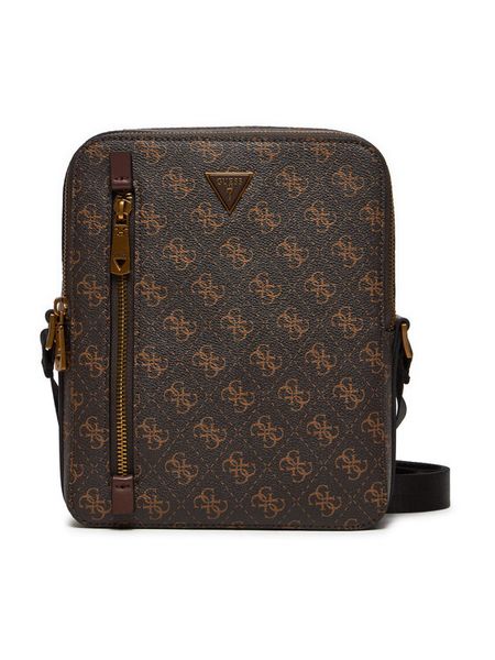 Guess Saszetka HMTOLO P4218 Brązowy. Brązowe saszetki i nerki męskie Guess, ze skóry. Za 229.99 zł.