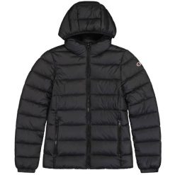 Kurtka Damska 117568 Z Wypełnieniem Poliestrowym. Czarne kurtki sportowe damskie Champion, xl, bez wzorów, z puchu, bez ramiączek, bez kaptura, trekkingowe. Za 548.99 zł.