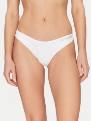 Guess Dół od bikini E4GO02 LY00K Biały. Brązowe bikini Guess, z aplikacjami, z syntetyku. Za 89.99 zł.
