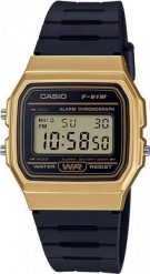 Zegarek Casio Zegarek Męski CASIO F-91WM-9ADF. Zegarki męskie Casio, bez wzorów. Za 106.69 zł.