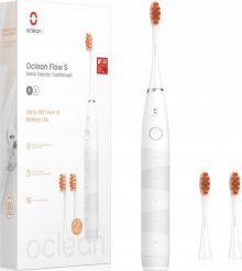 Szczoteczka Oclean Flow S Biała. Białe szczoteczki elektryczne Oclean. Za 145.99 zł.