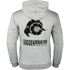 Męska bluza z polaru z kapturem i zamkiem błyskawicznym. Czarne bluzy męskie GUGGEN MOUNTAIN, m, bez wzorów, z bawełny, sportowe, bez ramiączek, z kapturem. W wyprzedaży za 237.08 zł.