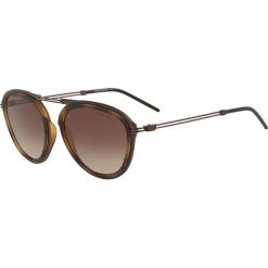 Emporio Armani - Okulary. Szare okulary przeciwsłoneczne damskie Emporio Armani. W wyprzedaży za 399.90 zł.