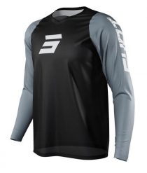 Dorosły Rowery Górskie Koszulka z Długim Rękawem Shot Neo Defender Grey. Czarne trekkingi męskie SHOT RACE GEAR, z materiału, bez zapięcia. Za 179.00 zł.